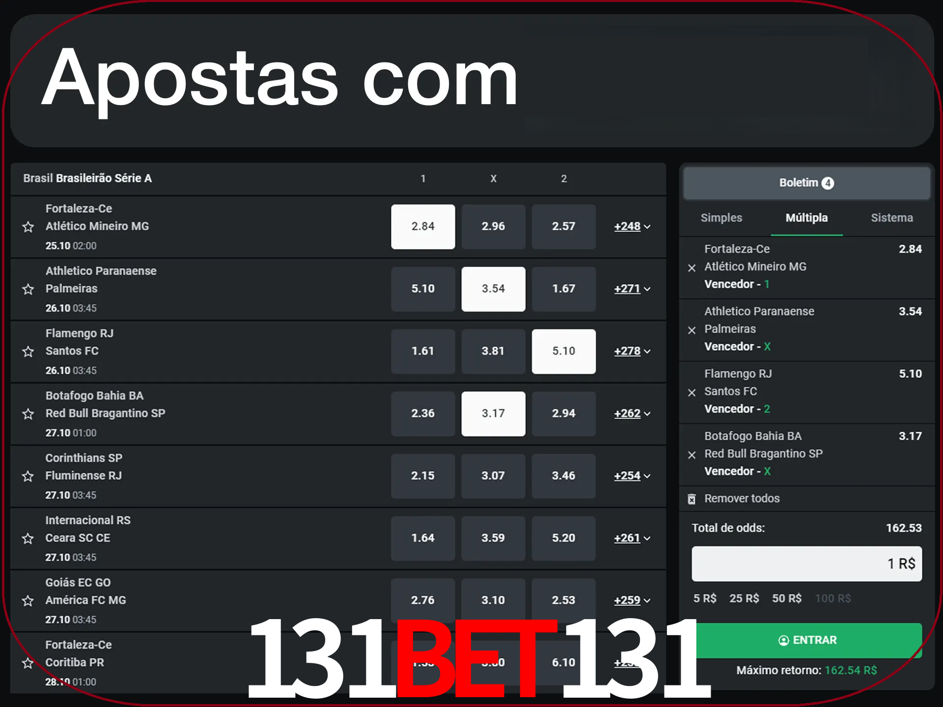 Aposte em vários diciplines com LeonBet.