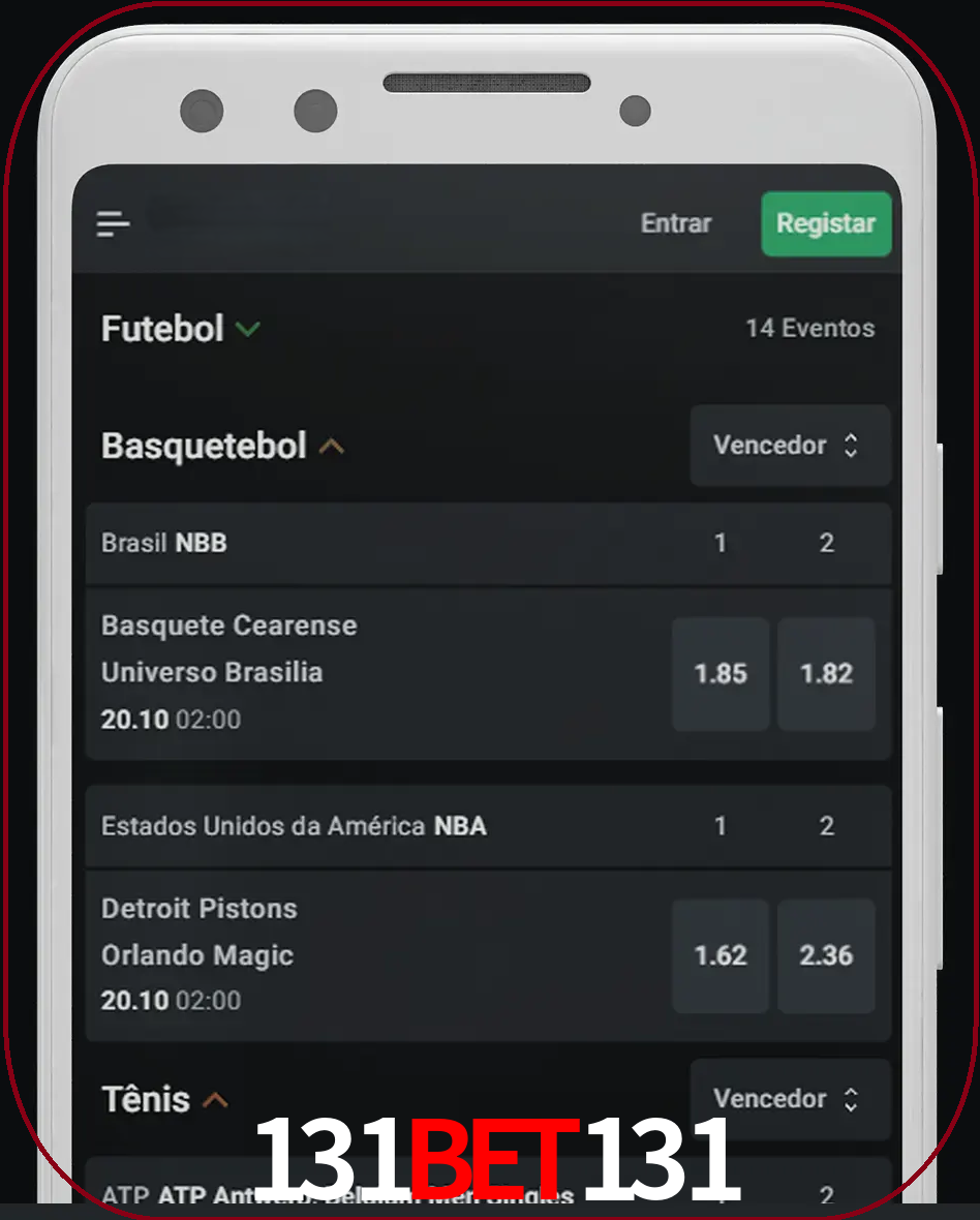 Aposte e assista aos esportes em formato ao vivo.